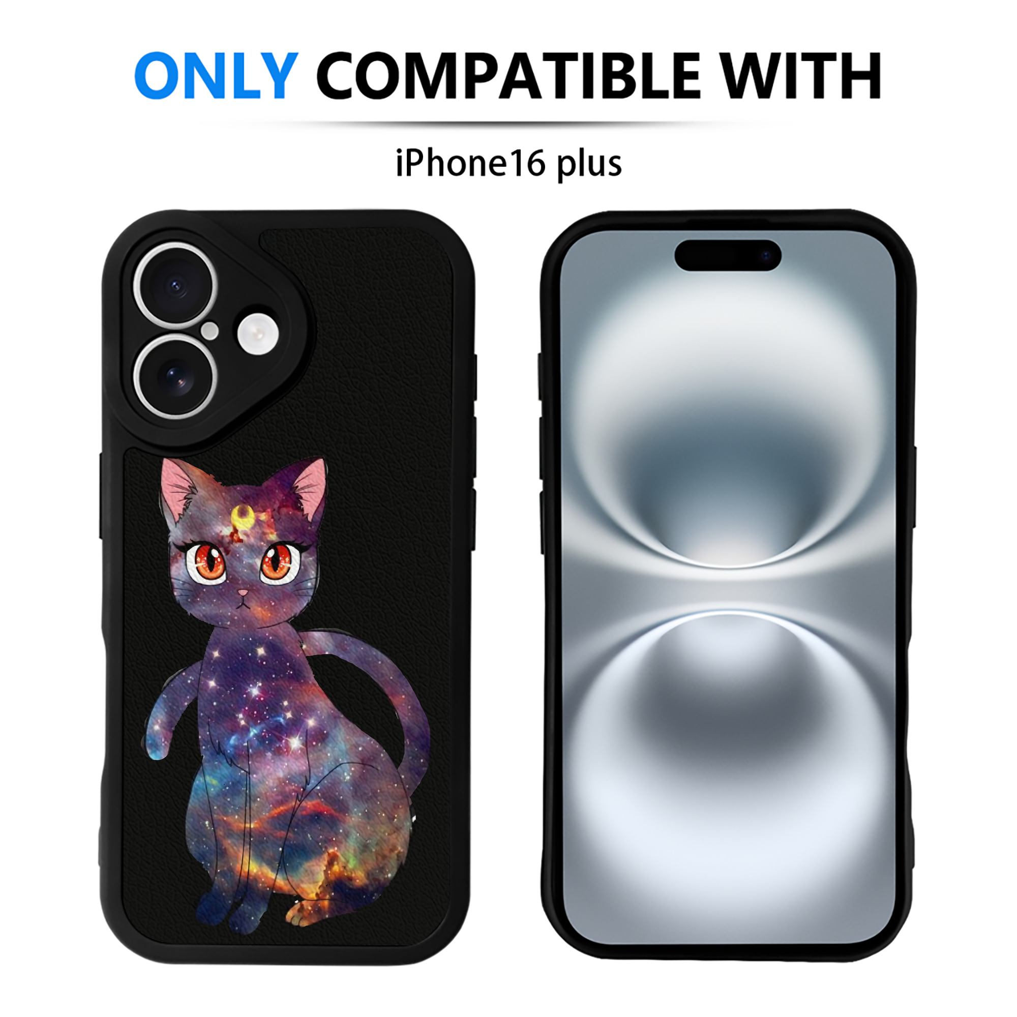（画像用） 美少女戦士セーラームーン Sailor Moon 【iPhone 16シリーズ対応】シリコンスマホケース（レザー調） 材質：シリコン